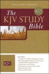  KJV Study Bible Burgundy Bonded Leather
